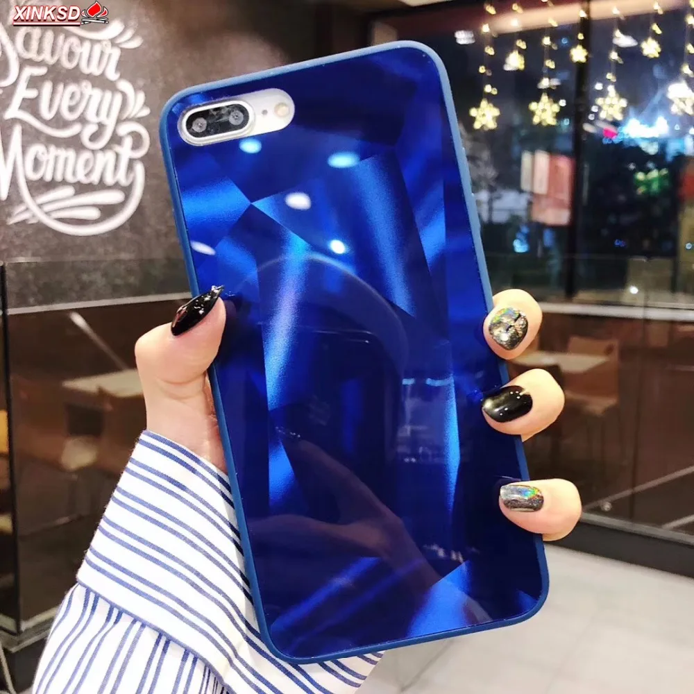 

Simple Geometric plating mirror phone Case for Samsung Galaxy S7 S8 S9 plus Note 9 J3 J5 2017 J6 A6 A8 2018 Shiny silicone cover
