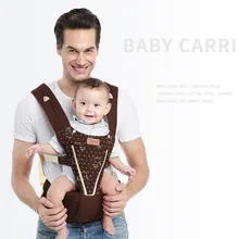 Эргономичная детская дорожная переноска хлопковая пеленка для ребенка слинг Детские рюкзаки с кенгуру Передняя облицовка регулируемый ремень для новорожденных
