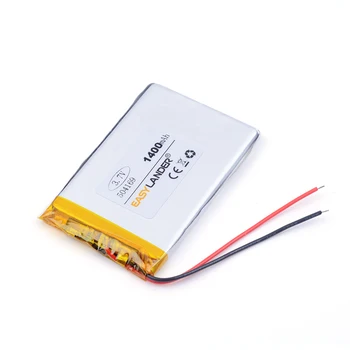 

3.7 V lithium polymer battery 1400mah 504169 interphone navigator GPS vehicle traveling data recorder toys PDA Tools