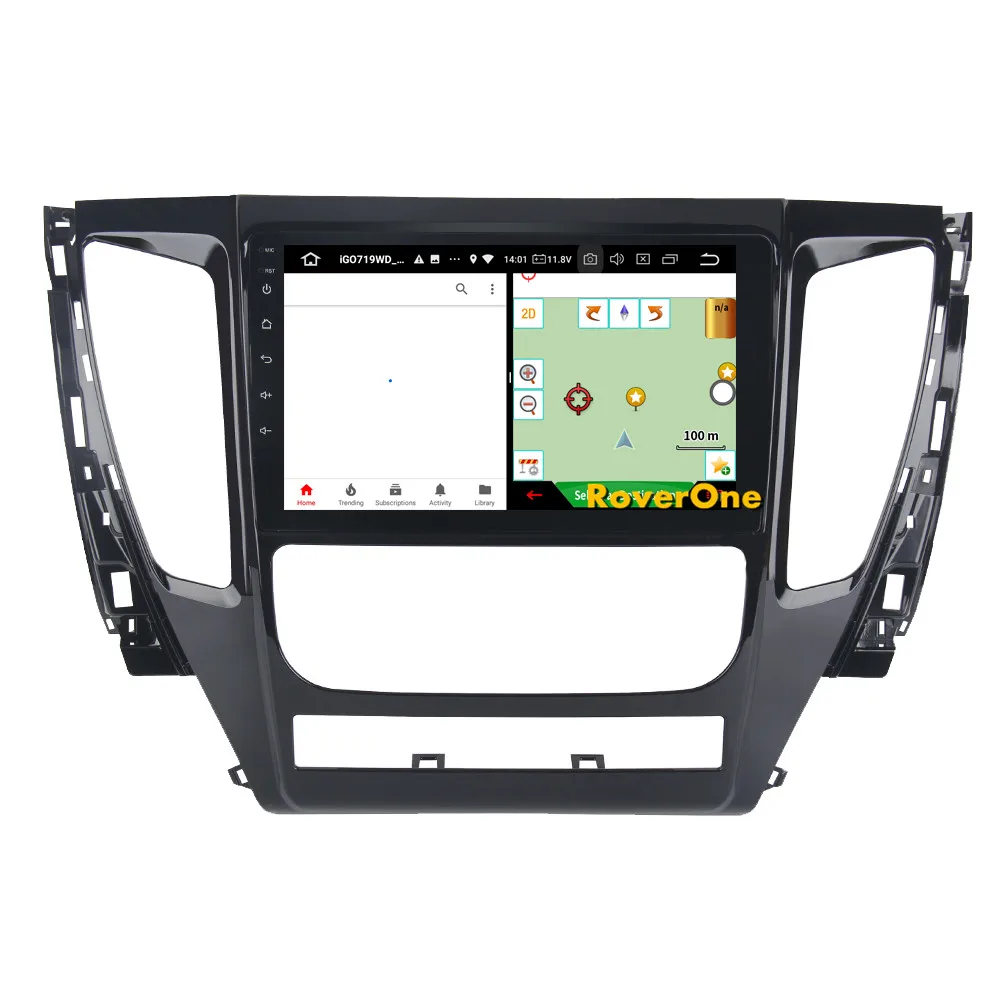 Top RoverOne For Mitsubishi Pajero Sport 2017 Android 9.0 Autoradio Car Multimedia Player Radio GPS Navigation Head Unit NO DVD 12