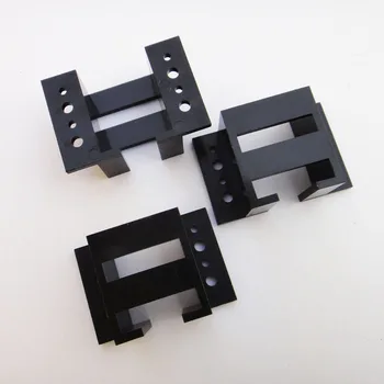 

50pcs/lot,Plastic ABS Black 130 Plastic Motor Seat Gear box Base Fixed Bracket DIY Toy Technology Making Material Parts