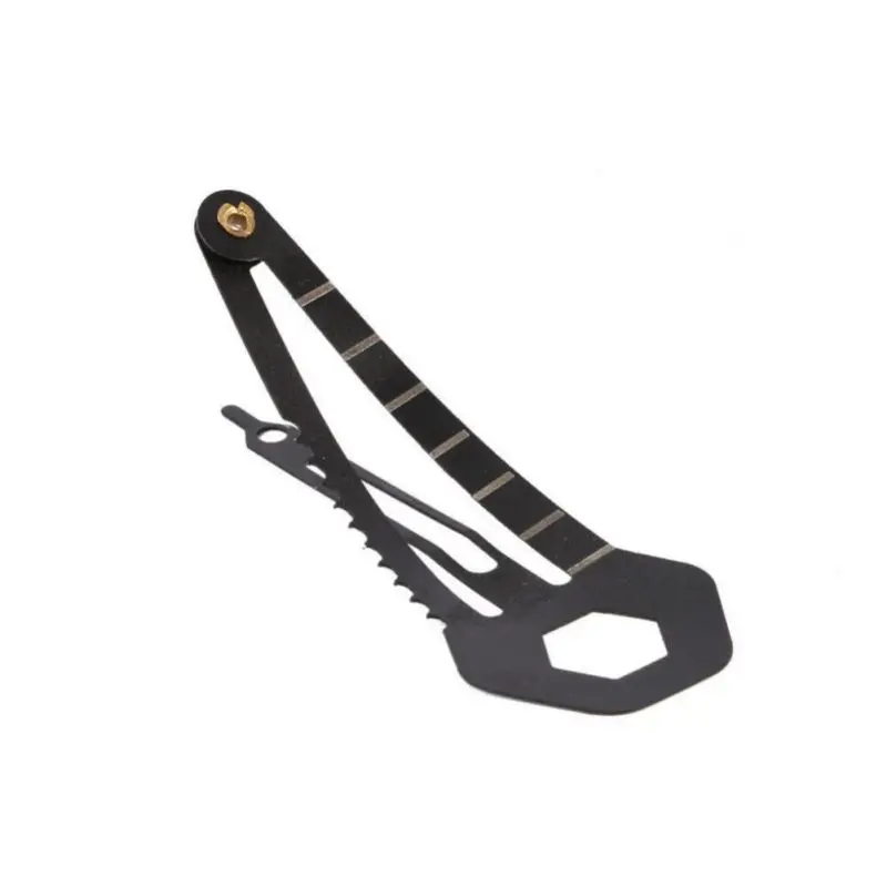 

New Stainless Steel Multifunction Hairpin Hair Clip Ruler Cutter Travel Outdoor Camping Survival Utility Pocket Tools