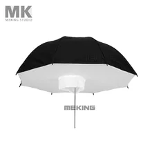 Selens Photo Studio Lighting Umbrella Softbox 101cm/40″ Black&Silver Reflective