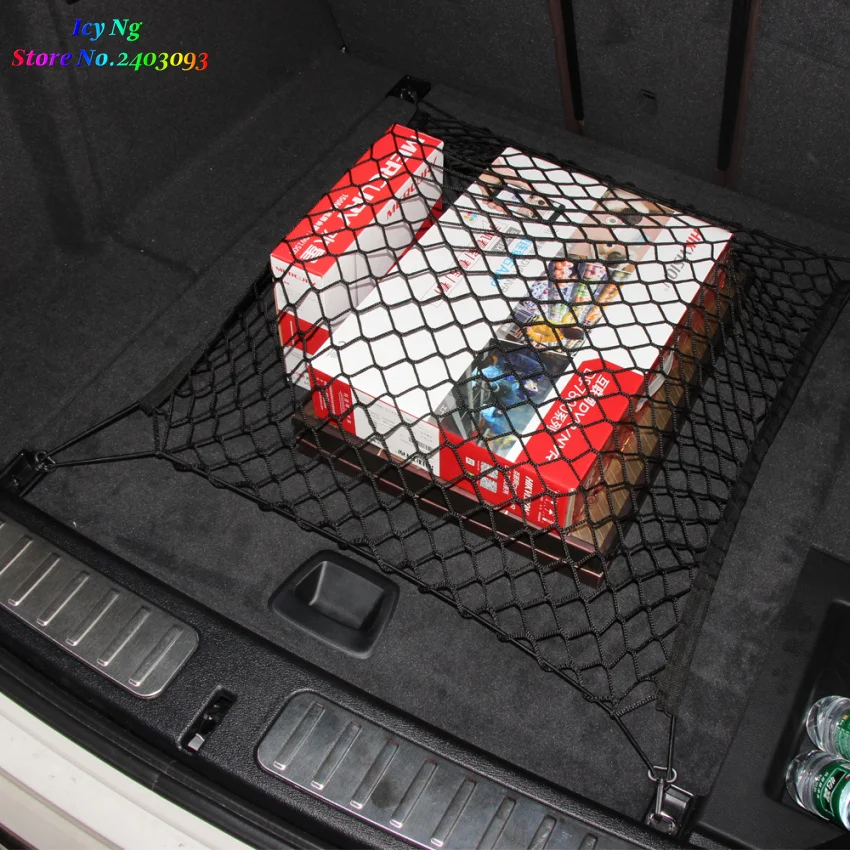 

Car Trunk Cargo Mesh Net 4 HooCar Luggage For Subaru Forester Outback Lmpreza Legacy Tribeca XV BRZ