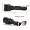 Linterna táctica C8 XM-L L2 led, luz de caza, 1 modo, batería 18650, cargador, interruptor de presión, lámpara de luz para Rifle ► Foto 2/6