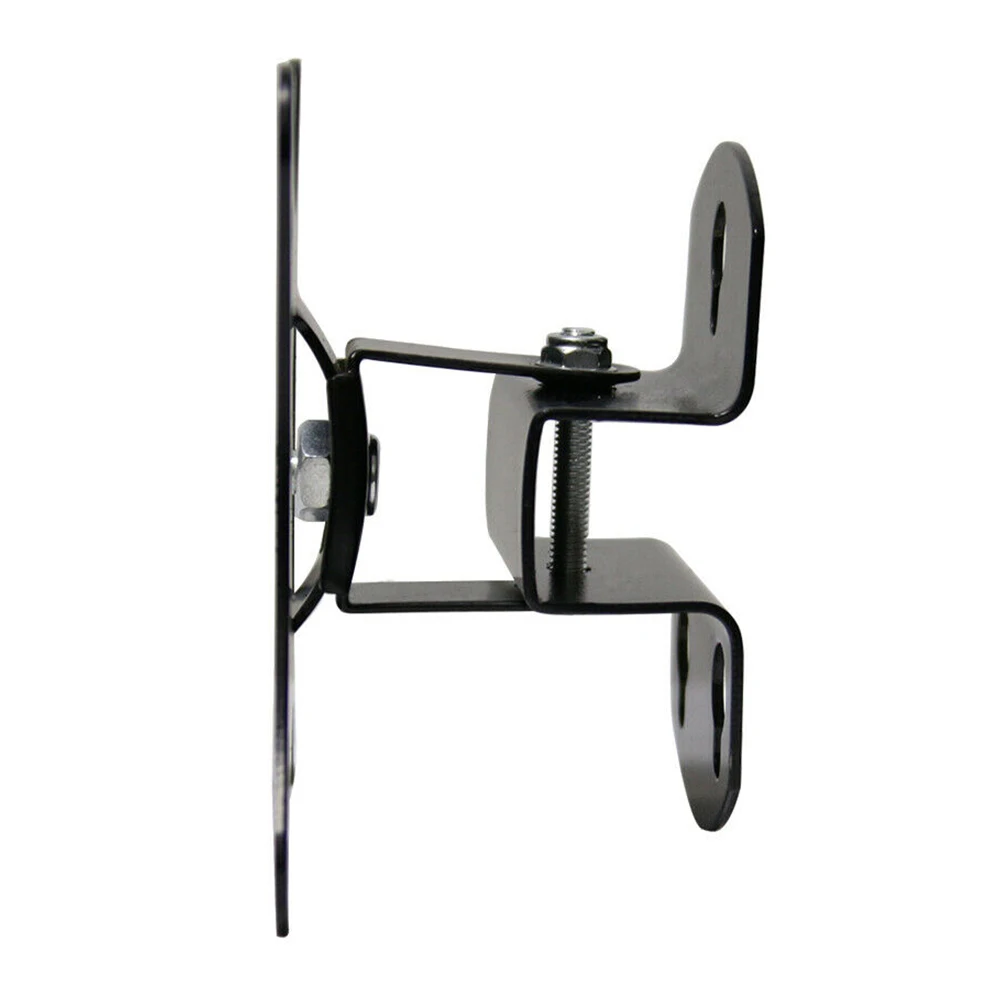 

Tilt Steel Holder Universal Black Adjustable Durable Bracket Home Swivel Monitor Stand Easy Install For Computers TV Wall Mount
