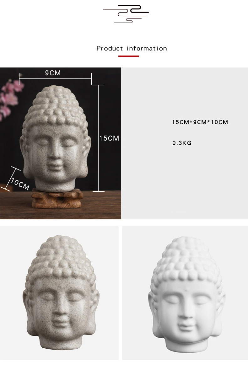 Buddha Head Statue (8)
