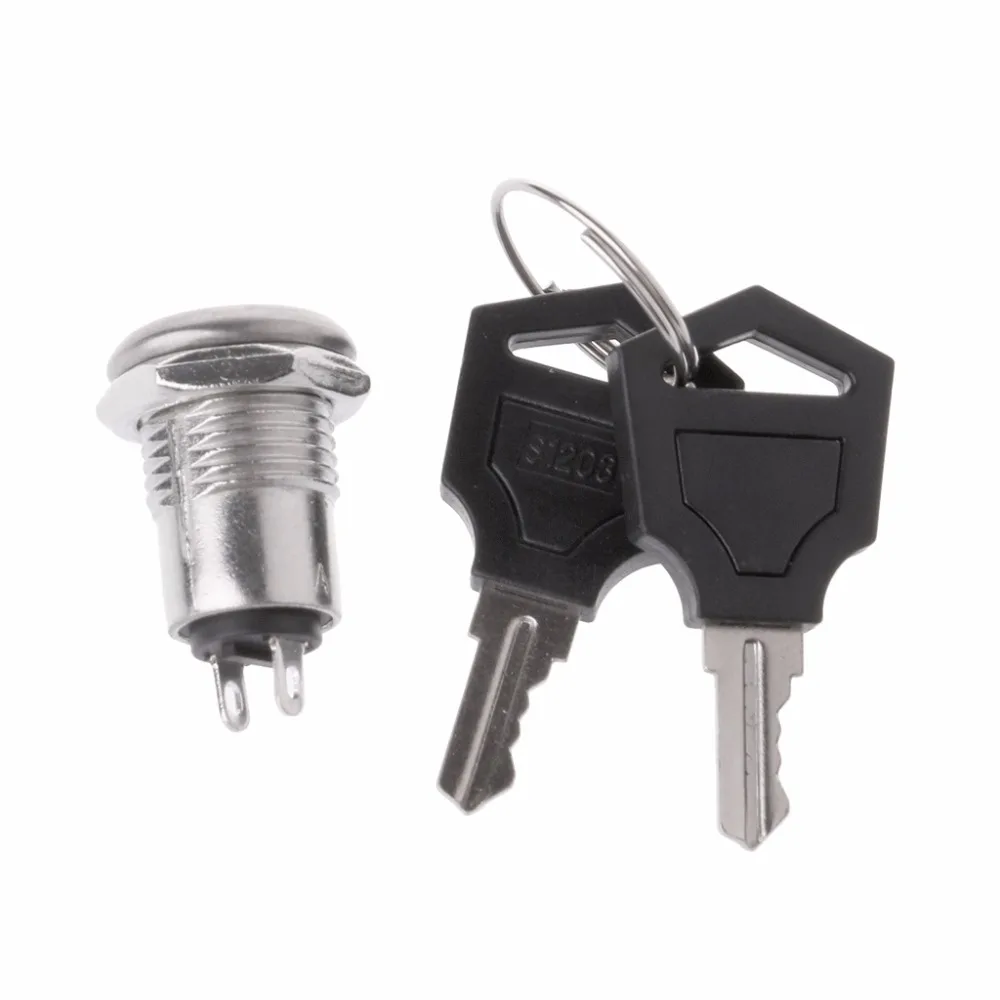 5pcs S1203 Security Power Locks Phone Lock Electronic Key Switch key Lock Keys
