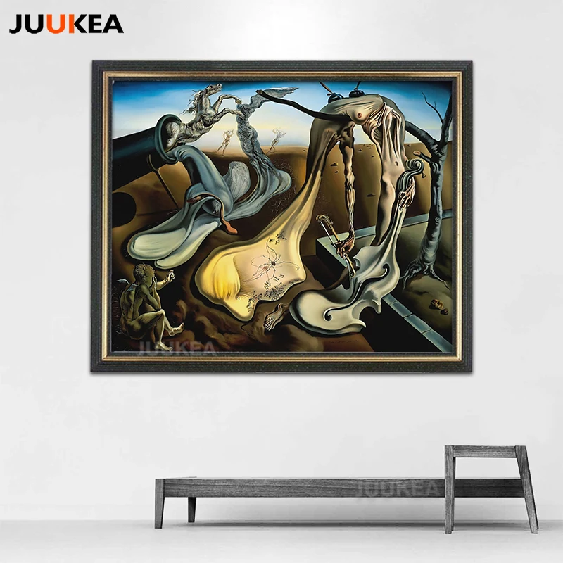 Canvas Print Painting Salvador Dali Daddy Long legs of The