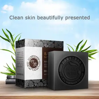 

BIOAQUA Essential Oil Handmade Soap Natural Organic Whitening Rose Soap Skin Remove Acne Deep Cleansing Face Clearner