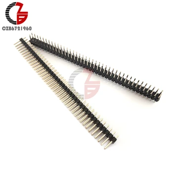 

5Pcs Double Row Male Pin Header 40Pin 2.54mm Breakable Straight Pin Strip Ribbon JST Connector for Arduino