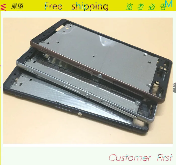 bilder für Vorderseite LCD Rahmen Middle Anzeigetafel-gehäuse Abdeckung Fall Für Sony Xperia Z3 D6633 (Z3 Dual-karte)/seitlichen Tasten/Seite Stecker bilder für Vorderseite LCD Rahmen Middle Anzeigetafel-gehäuse Abdeckung Fall Für Sony Xperia Z3 D6633 (Z3 Dual-karte)/seitlichen Tasten/Seite Stecker