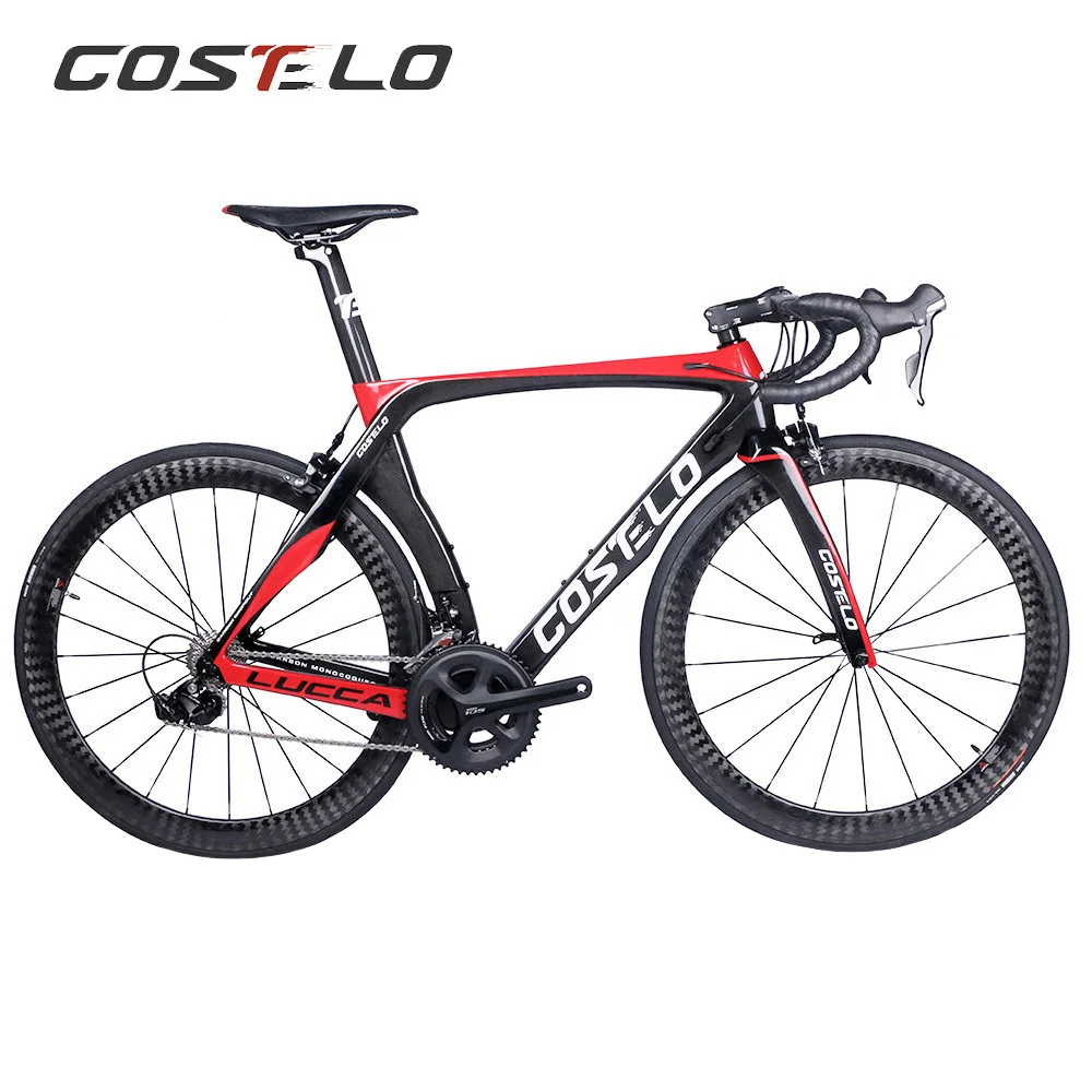 2019Costelo Lucca 2 0 Полный дорожный велосипед из углеродного волокна фонарь зажим