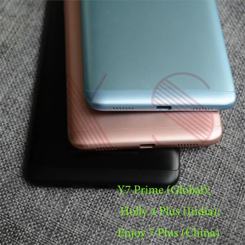 Новый оригинальный чехол для задней панели батареи двери Y7 Prime/ Holly 4 Plus / Enjoy 7 Plus|back