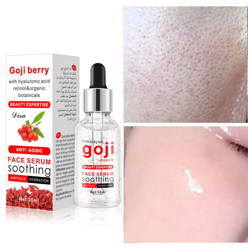 

Disa Goji Berry Facial Serum With Hyaluronic Acid Paraben Free Fragrance Anti-oxidation Anti-aging Skin Firming Face Cream