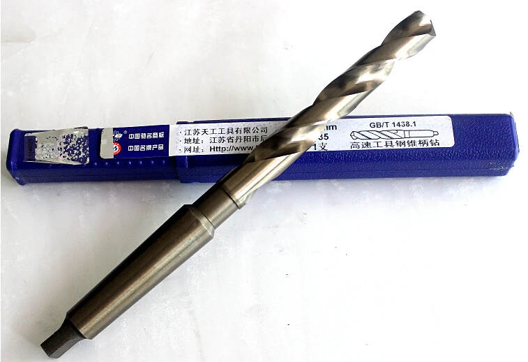 1 шт. HSS 6542 Сделано с ЧПУ полный шлифовальный HSS конический хвостовик Сверло 9,0*162 мм для работы из стали и металла