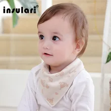 Insular 3 цвета дизайн водонепроницаемые детские нагрудники многоцелевой хлопок кормления детский слюнявчик полотенце Новорожденные Мультяшные детские нагрудники