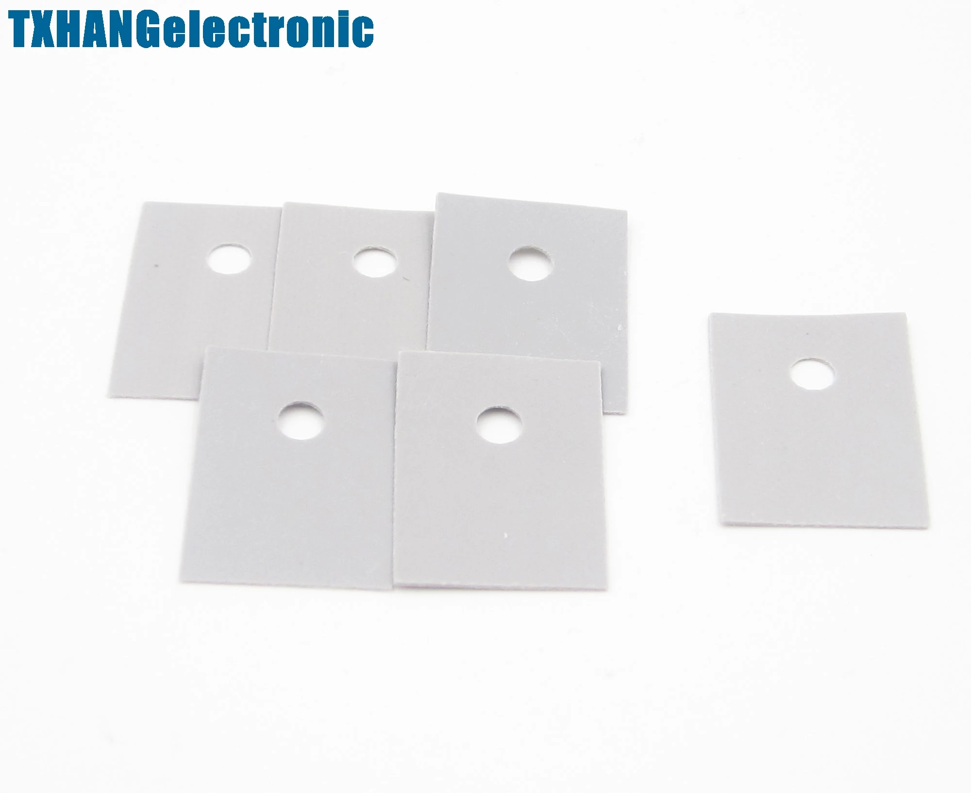 

200PCS TO-220 Insulation Pads Silicone Heatsink Shim for Laptop GPU CPU