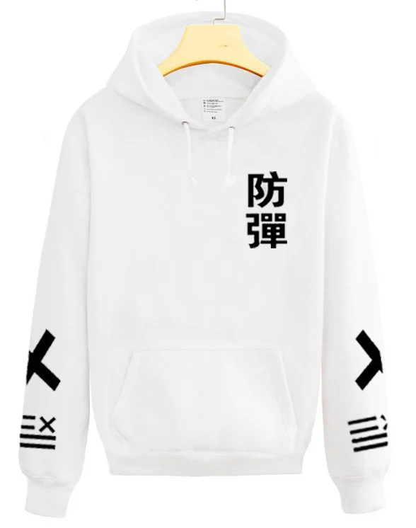 Kpop BTS Jin Taiheng V with the same paragraph head hoodie fleece letters long sleeve men and women spring and autumn shirt