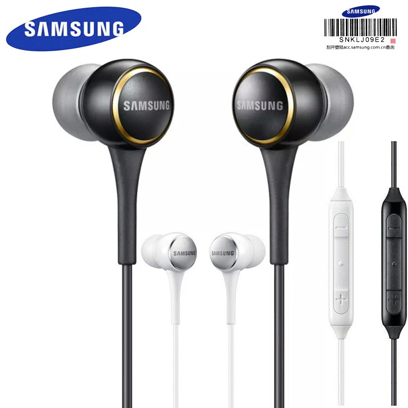 

SAMSUNG ORIGINAL IG935 In-ear Sport Headsets 20Hz-20KHz Music Earphones Black / White Stereo 3.5mm for Android Smarphones /PC