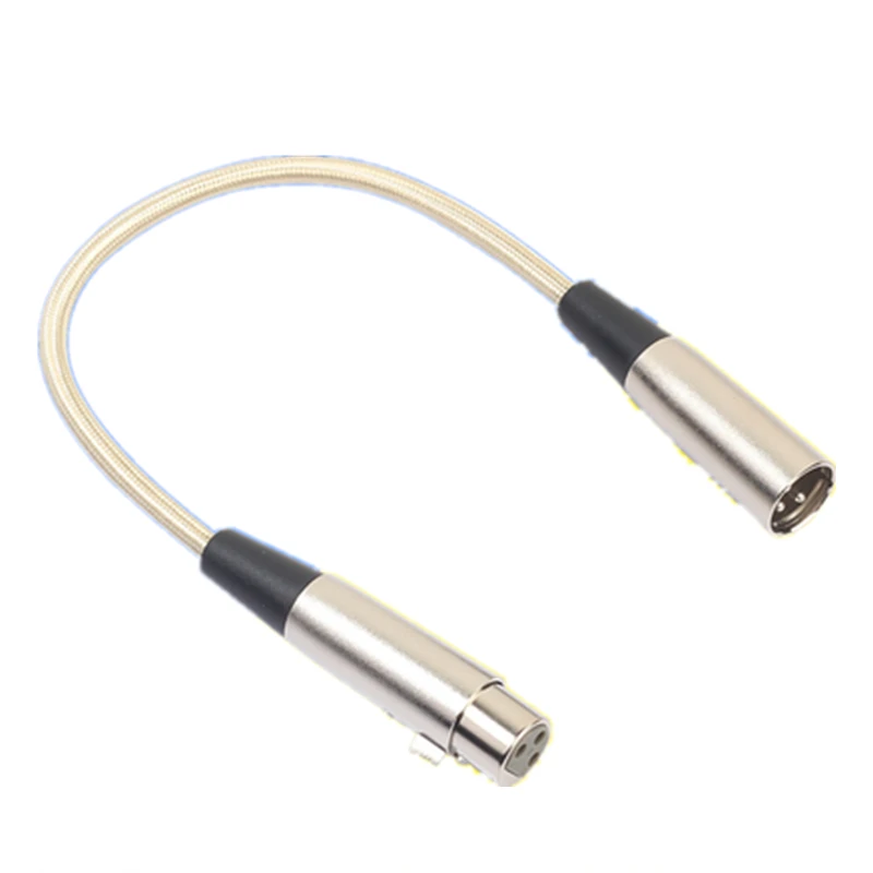 Rankman Cannon Cable Male to Female XLR Microphone Extension Cable for Audio Mixer Amplifiers VCR