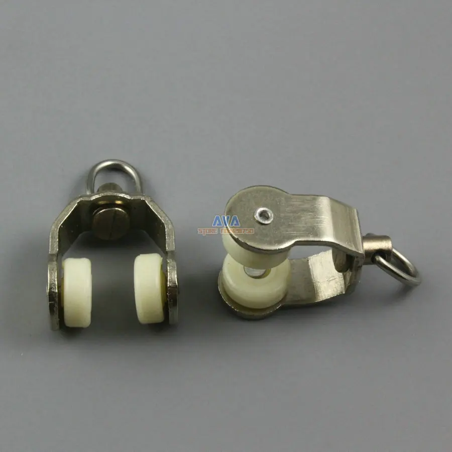 30 Pieces Curtain Track Roller Curtain Track Slide Gliders 20x32mmin