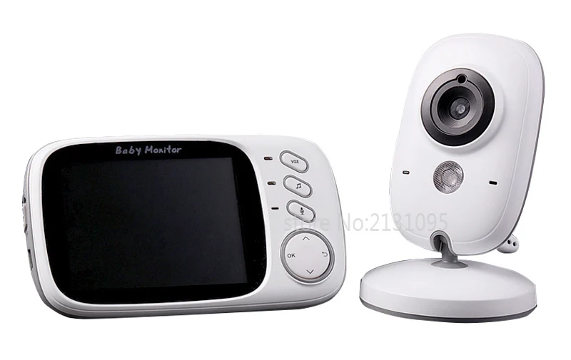 New video nanny babysitter 3.2inch IR Night vision 2 way talk 8 lullabies Temperature monitor baba electronics radio babysitter (3).jpg