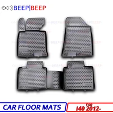 Для hyundai i40 2012-автомобильные Затопленные коврики ковры Авто Пол пылезащитный Противоскользящий Автомобиль Стайлинг украшение интерьера