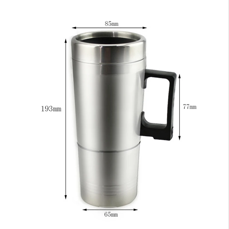 12V 300ml Stainless Steel Car Electric Kettles Car Cup Espresso Coffee Maker Milk Pot Water Heated  Mug Thermos Kettles Machine (7)