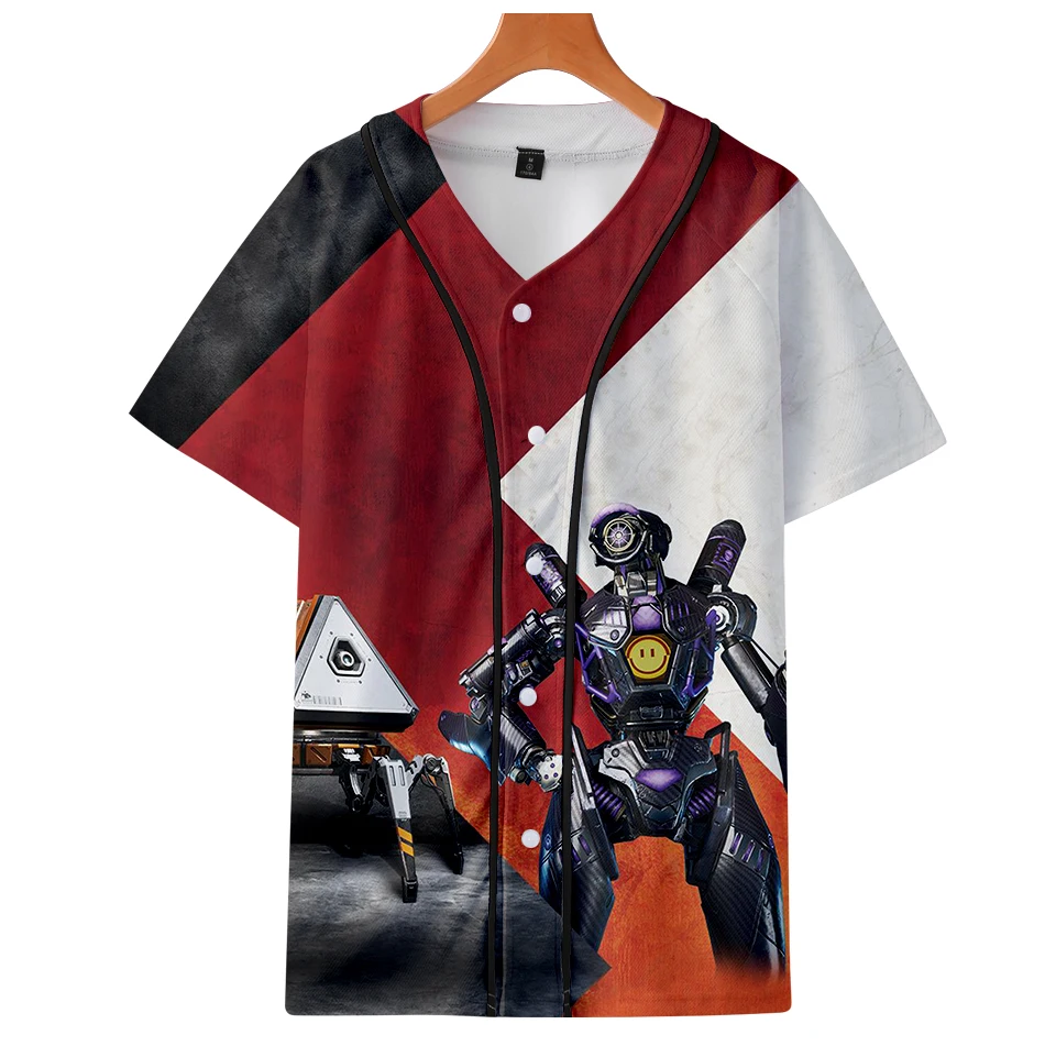 Short T-shirt 3D baseball suit clothing aikooki Kids tops print cotton t-shirt cartoon clothing unisex Short Sleeves Summer Tee