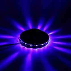 48 Светодиодный полный Цвет RGB с автоматическим вращением светодиодный ламповое дежурное освещение диско шар для украшения дома Семья