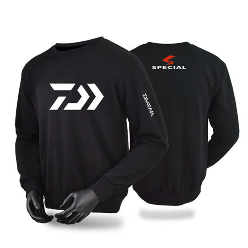 

2018Spring Autumn Light Weight Fishing Sweater Outdoor Fishing Hiking Clothes Long Sleeve Round Neck Breathable Clothing for Me