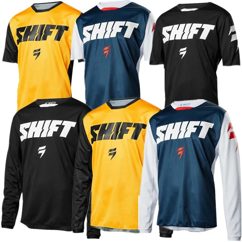 

2018 Short sleeve MTB Off Road motorcycle Men Racing BIke Downhill Jerseys DH Long Cycling Clothes Off Road Crssmax Shirt