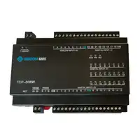 24DI schalter eingang 8AI analog menge erwerb Ethernet IO modul RS485 232 PLC verlängerung