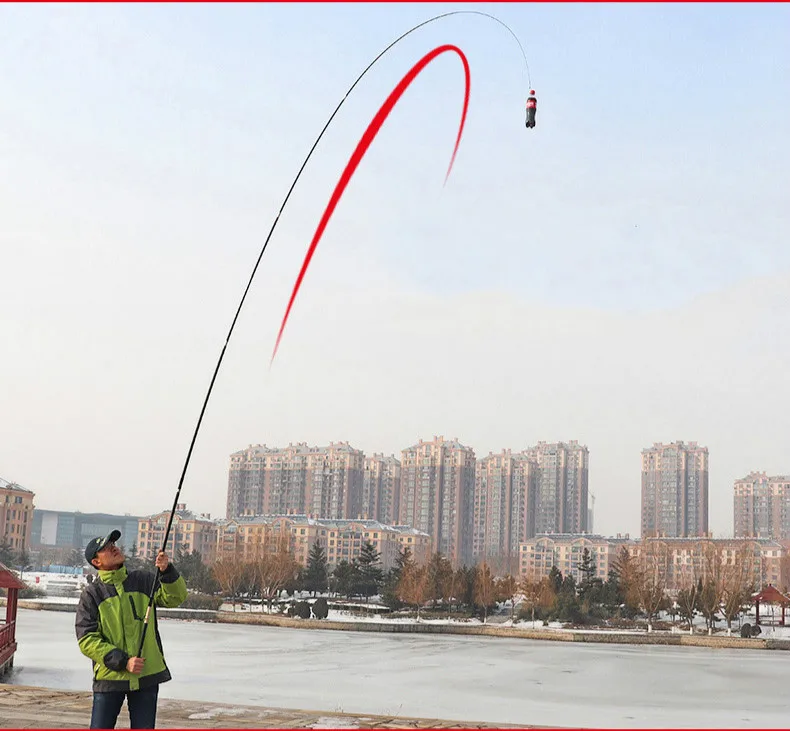 Carpa de Carbono Vara de Pesca Vara de Mão Equipamento de Pesca Olta Tonalty Taiwan Ultra-luz Ultra-duro Pólo 7.2 m 28 4 High Quality Esporte e Lazer