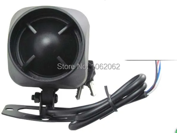 anti-cutting wire siren back up battery alarm exhibition anti Thief alarm charged siren