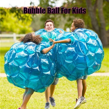 

2pcs 0.9m PVC Inflatable Body Zorb Ball,Bumper Ball for children Bubble Soccer Bubble Football Bubble Ball Suit for kids