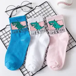 Новинка Harajuku женские милые хлопковые носки с мультяшным принтом милые забавные Новые Креативные носки унисекс