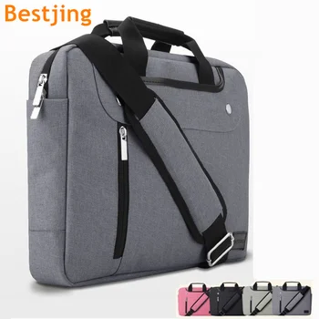 

2019 Brand Bestjing Messenger Bag For Laptop 13,14,15.6", Handbag Case For Macbook 13.3",15.4", Compute 14.1, Free Shipping BJ03