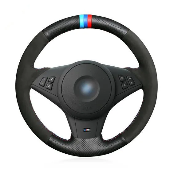Черный чехол из натуральной кожи для BMW E60 530d 545i 550i E61 Touring 2005 2009 E63 E64 630i 645Ci 650i