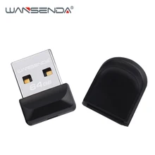 WANSENDA супер мини USB флеш-накопитель 32 Гб 64 Гб Водонепроницаемая USB флешка 8 Гб 16 Гб Флешка USB флеш-карта памяти