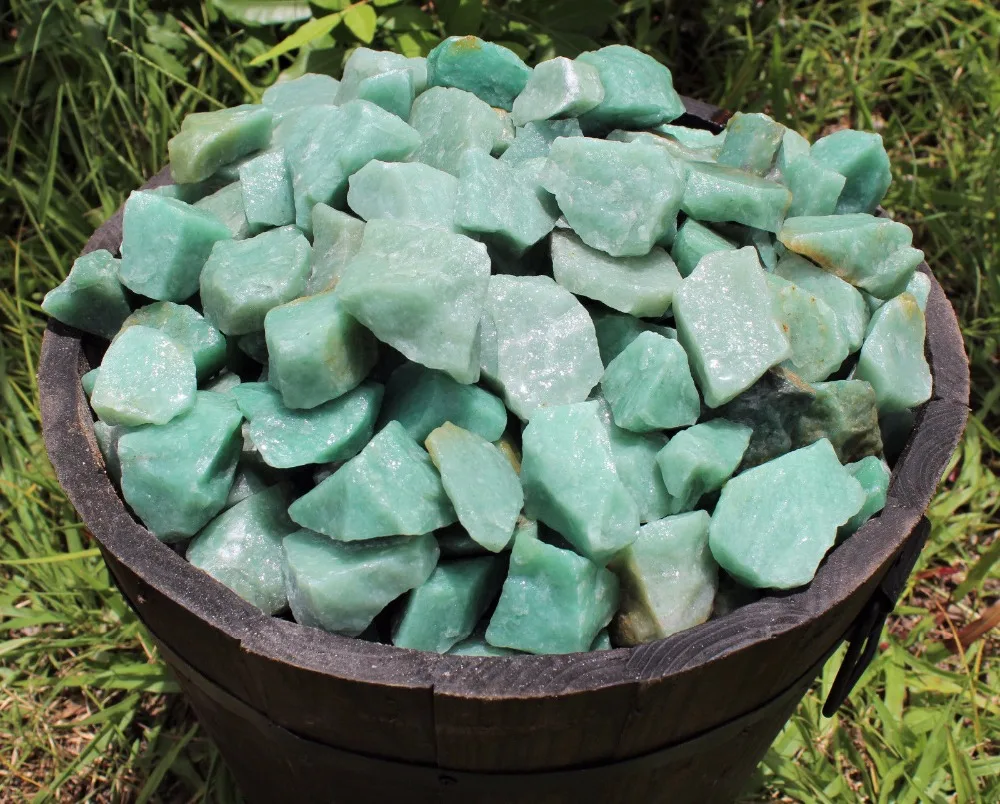 

100g Natural Rough Green Aventurine Raw Gemstone Natural Stones and Crystals