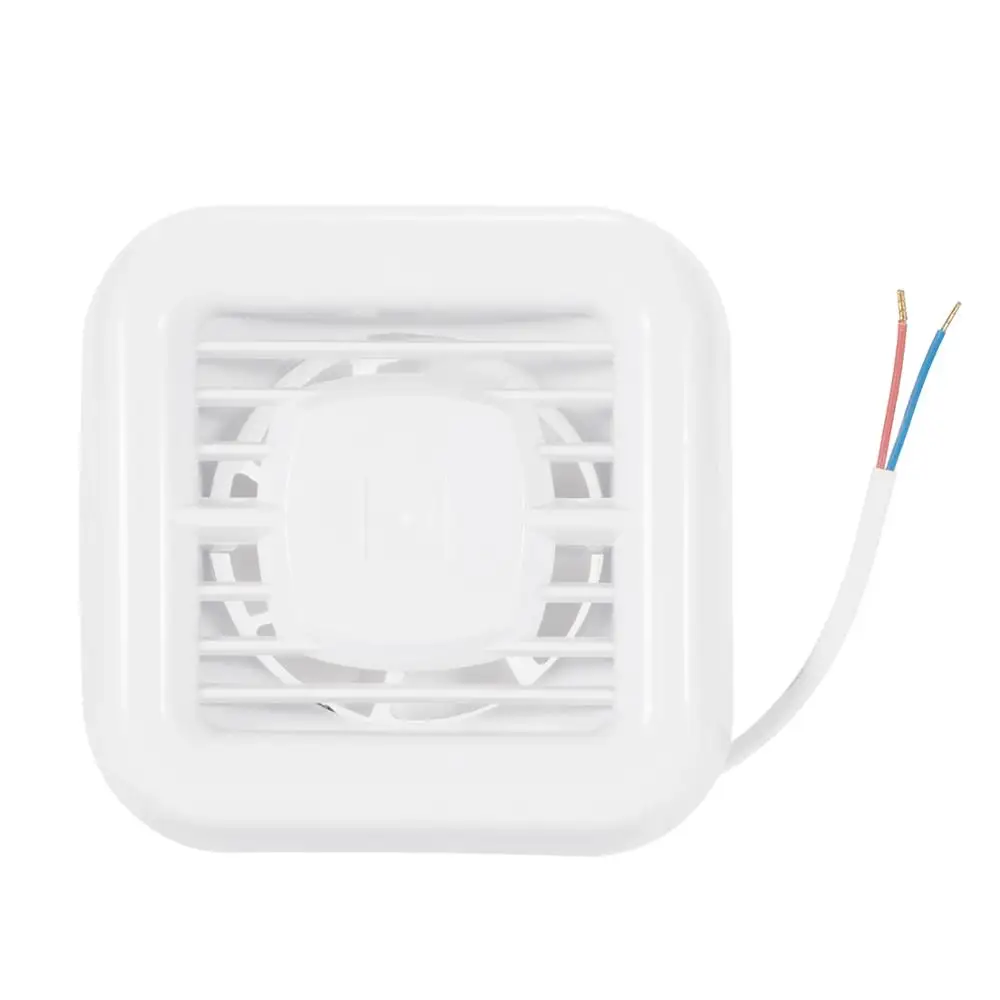 4'' 220V 110V Ventilating Exhaust Extractor Fans Plastic Ventilator Ventilation Mounted for Window Wall Bathroom Toilet Kitchen