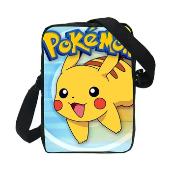 

Pokemon Pikachu Shoulder Bag Kids Bags Cartoon Anime Beautiful Crossbody Bag Children Boys Girls Daily Shoulder Bag for Teens