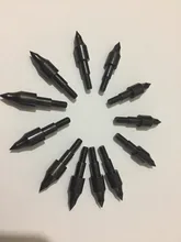 12Pcs 100grain 8/32″ Thread Screw field point arrowhead target point OD8mm for compound bow carbon arrow Archery