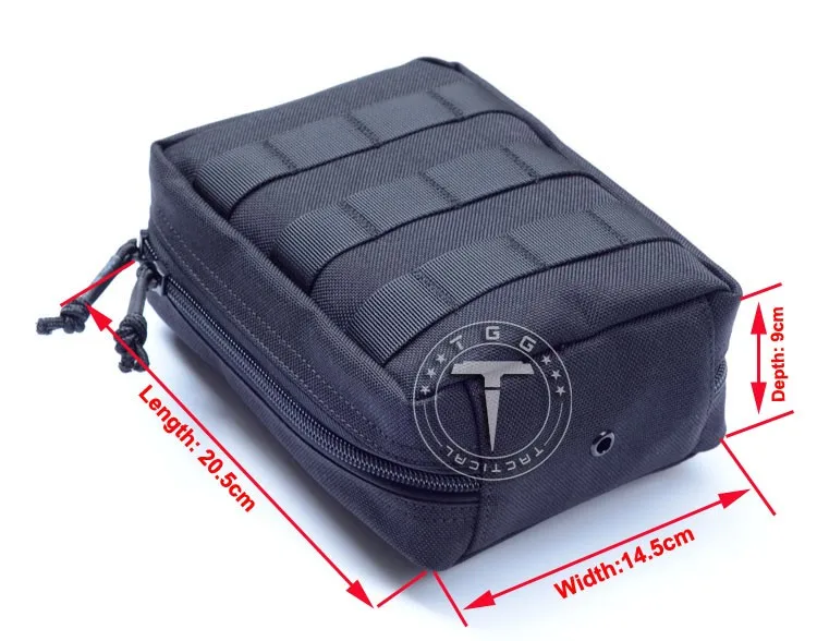 TTGTACTICAL Molle тактическая компактная хозяйственная сумка сумки водостойкая EDC тактическая Травма Комплект Сумка Molle совместима