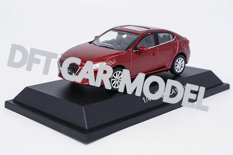 1:43 Игрушечная машина из сплава модель Mazda3 Axela детских игрушек автомобили оригинальный авторизованный детские игрушки подарок Бесплатная