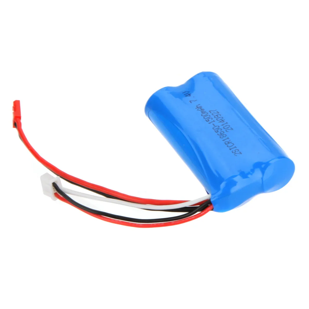 

2Pcs 7.4V 1500mAh Rechargeable Li Battery for Double Horse 9118 F45 RC Drone Helicopter Toys