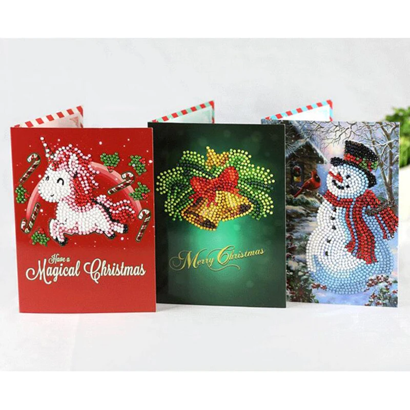 Aliexpress.com : Buy 8pcs/set diamond painting,Christmas cards,5d,diy