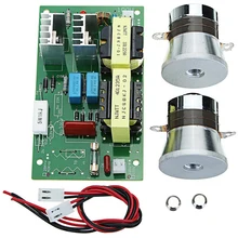 Ac 220v 60w-100w Ultrasonic Cleaner Power Driver Frequency Tester Board With 2pcs 50w 40khz Transducers Ac 220v 60w-100w Ultrasonic Cleaner Power Driver Frequency Tester Board With 2pcs 50w 40khz Transducers